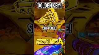 Borderlands 4 Golden Key SHiFT Code Redeem Fast! 🔑