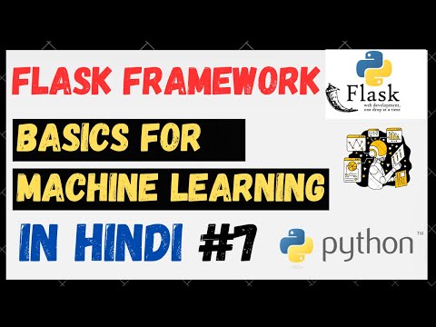 Flask Framework Basics for Machine Learning: Step-by-Step Tutorial for Beginners | part 7