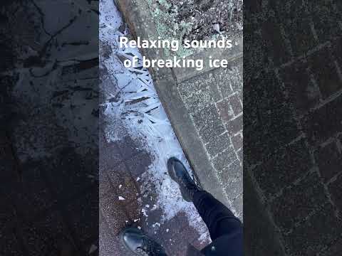 Breaking ice