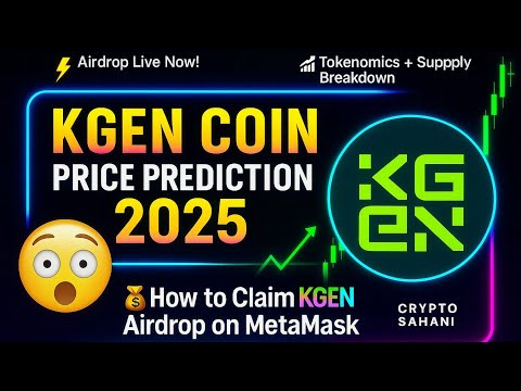 KGEN Token Price Prediction 🚀 || How To Claim KGEN Airdrop || KGEN Token Airdrop & Tokenomics