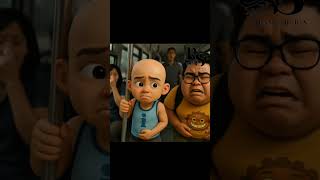 denis dan ipin naik bis #anomali #animasi #shorts