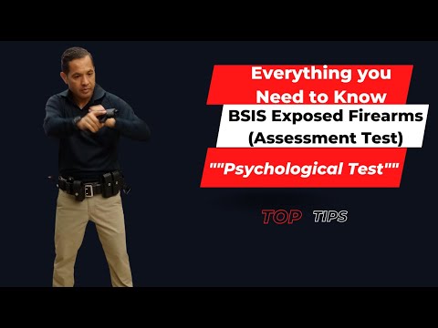 Everything you Need to Know: BSIS Exposed Firearms Permit Assessment Requirements
