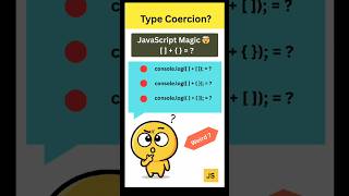 JS Type Coercion 🤔 This Will Shock You! #JavaScript #JavaScriptTips #WebDev #CodingShorts #Frontend