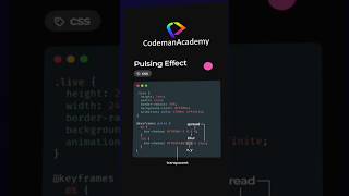 🚀 How to create a Pulsing effect in CSS | html css tutorial