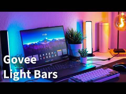 Govee Light Bars The ABSOLUTE BEST Way to customize Your Desk on a Budget