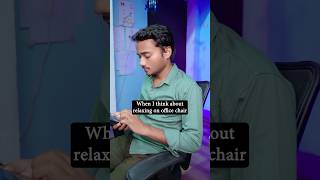 Office chair vs Me 🤪😅 #funny #officememes #comedy #viral #shorts