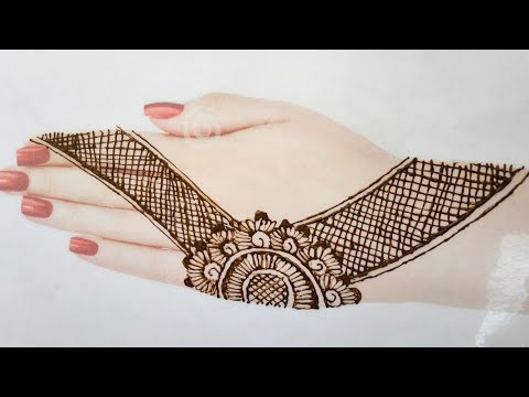 Easy Arabic Mehndi Design | # ytshorts # shorts 🌸🥰