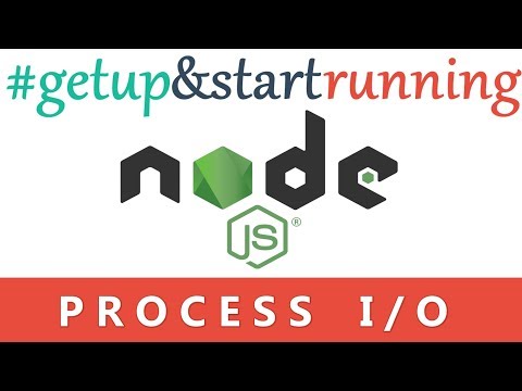 2. Node.js Process Input Output (I/O) without any package, not even internal