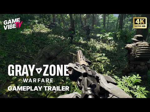 GRAY ZONE WARFARE - NEW Gameplay Trailer (Unreal Engine 5) 4K 60fps