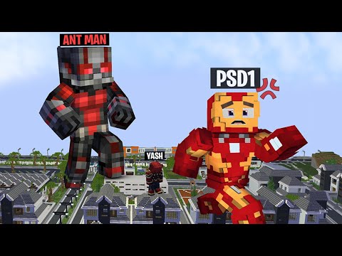 GIANT ANTMAN attacked me to save ants in Minecraft | Toofani Minecraft #3