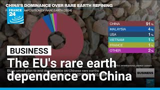 EU to unveil new plan to end dependence on China's rare earths • FRANCE 24 English