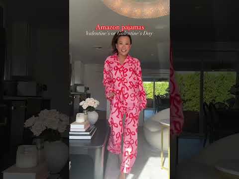 Amazon Valentine’s Day Pajamas #amazonstyle #valentinesday