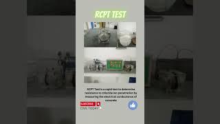 RCPT Test of Concrete | Durability Test
