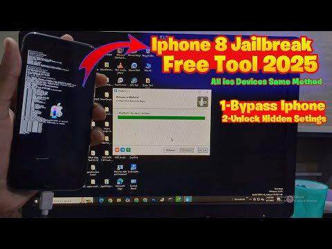 How To Jailbreak Iphone 8 || Iphone 8 bypass free tool || How To Jailbreak Iphone For Free In 2025