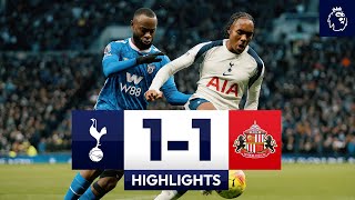 Tottenham Hotspur 1-1 Sunderland l Premier League Highlights