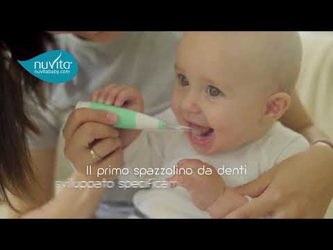 Sonic Clean&Care – Spazzolino da denti elettrico per neonati e bambini – Nuvita