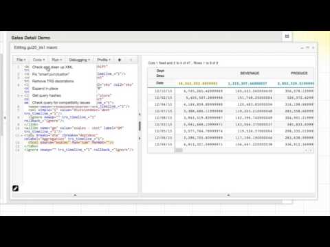 1010data Demo: Macro Language Workshop