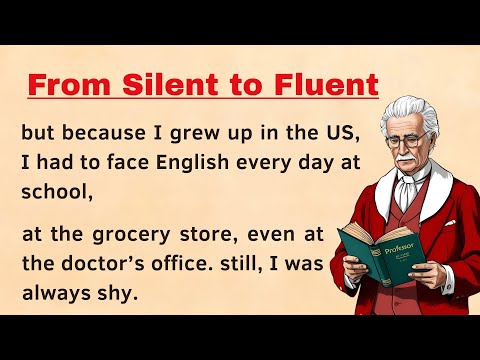 Improve Your English || From Silent to Fluent || Level Up Your English Learn English Graded Reader