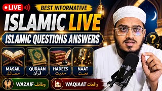 🔴Islamic Knowledge Live ,इस्लामिक नॉलेज लाइव,اسلامی مسائل With Mhqasmiofficial 💯🔥
