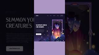Dynamic motion modern web design 2040