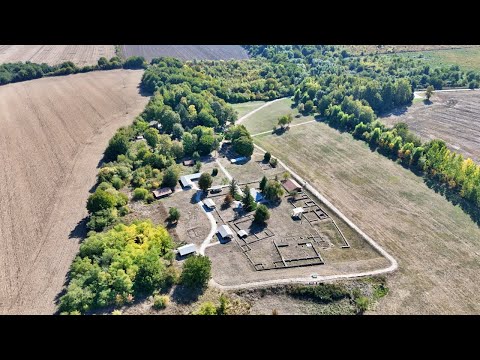 Античен керамичен център край Павликени/Ancient Ceramic Centre near Pavlikeni - 4K Drone Video