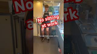 No sitting at work 😴🥱 #lilspud #nositting #work #relatable #trends #trending #fyp