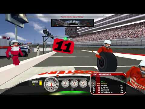 He got mad with Kyle Petty