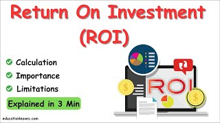 Return on Investment (ROI) | Calculation, Importance, Limitations #roi
