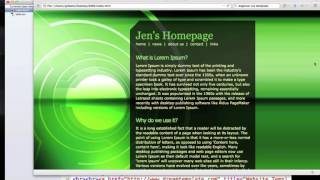 Using CSS Templates