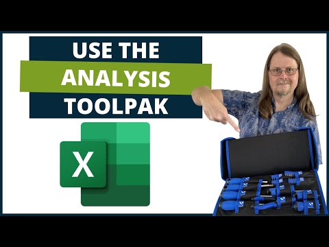 Excel Data Analysis ToolPak - Why You Should Be Using It