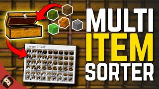 NEW Easy Multi-Item Storage System | Minecraft Bedrock 1.20 Tutorial