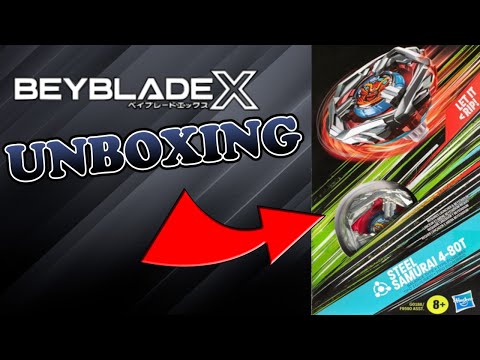 HASBRO's Steel Samurai Unboxing! | Beyblade X