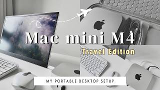 Traveling with a Mac mini M4 ✈️ My Portable Setup