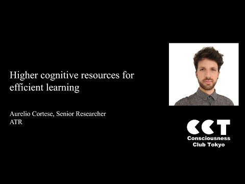 Higher cognitive resources for efficient learning by Aurelio Cortese