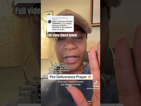 Fire Deliverance prayer from demonic spirits 🔥🕊️ #holyspirit #deliverance