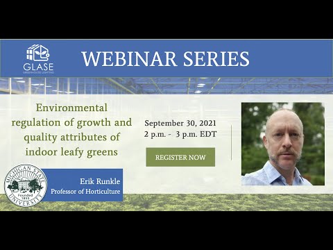 Environmental regulation of growth and quality attributes of indoor leafy greens