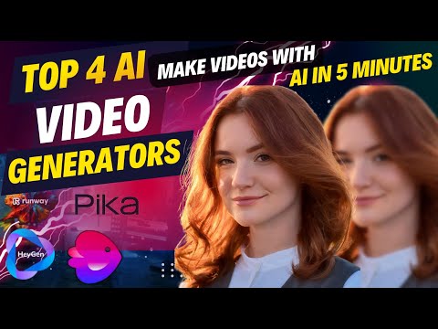 The best top 4 AI video generators in 2024 | Make Videos with AI in 5 Minutes 4 | AI Video Makers