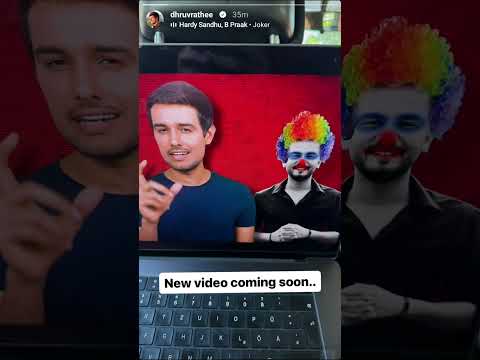 Dhruv rathee vs elvish yadav dhruv rathee new video on roast elvish yadav🤡#trending #elvishyaav