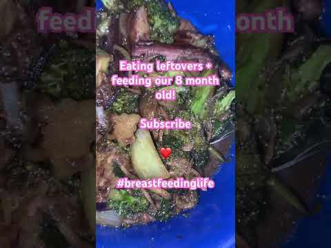 Breastfeeding EATS #familyvlog #food #breastfeeding #familymeals #family #foodie #leftover