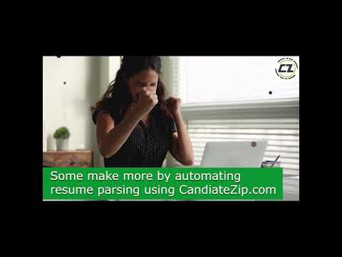 Do you love Incentives? Let's make it more by automating resume parsing using CandidateZip.