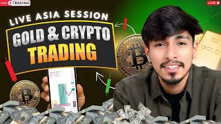 Live Crypto Trading |Bitcoin And Gold Live Operator Trader | 11 oct |#crypto #operator #livestream