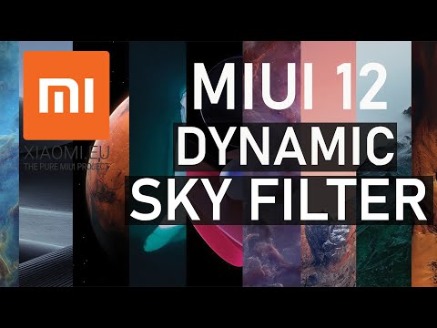 HOW TO CHANGE SKY COLOUR | MIUI DYNAMIC SKY FILTER | SUNNY | EVENING | NIGHT