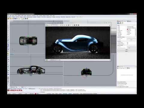 V-Ray for Rhino in Automotive Design