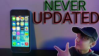 Unboxing a NEVER UPDATED iPhone 5C! (iOS 7)