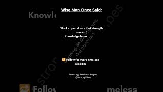 A wise man once said... #staystrong#mindsetmatters#neverquit#motivation #shorts #successpath #quotes