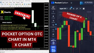 How To Open Pocket Option OTC Chart in MT4 #trading #freesignal#binaryoptionmoney #trading