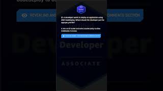 AWS Certified Developer Associate #aws