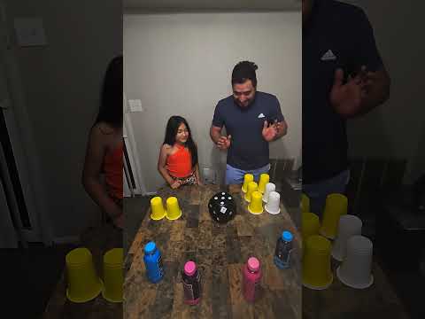 juego de vasos, dados y tapa los vasos #shorts