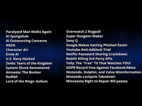 Galaxy News Network: May 2023 Tech and Gaming News Roundup