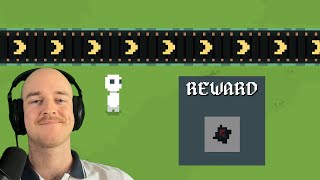 Designing quest rewards for my factory builder game
